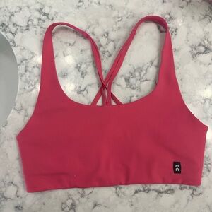 On Running Vibrant Pink Sports Bra